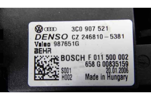 3C0907521 MOTOR CALEFACCION VOLKSWAGEN PASSAT VARIANT (3C5)