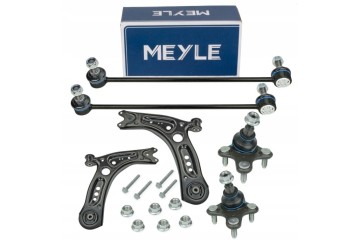 SET OF CONTROL ARMS CONNECTORS FRONT AUDI A3 LEON OCTAVIA 3 GOLF 7 8 MEYLE SCREWS