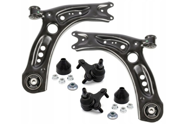 SET OF CONTROL ARMS CONNECTORS FRONT AUDI A3 LEON OCTAVIA 3 GOLF 7 8 MEYLE SCREWS Car type passenger cars