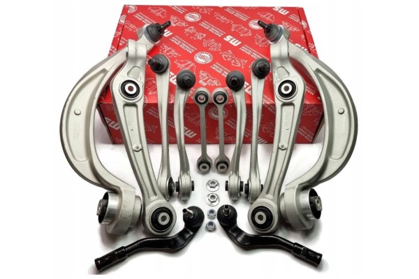 SET OF CONTROL ARMS TERMINAL CONNECTORS AUDI A4 B8 MASTER SPORT UP TO 2010