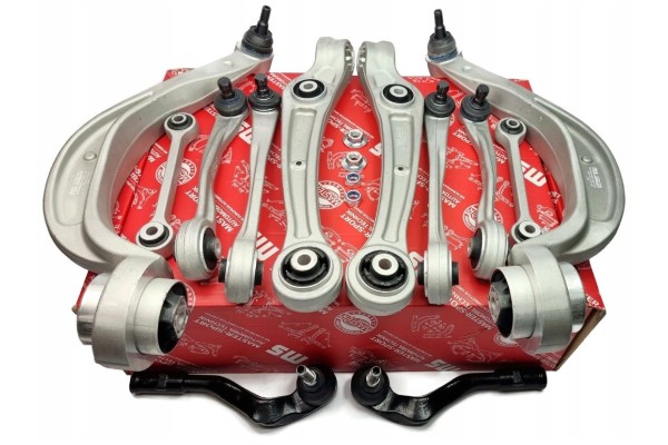SET OF CONTROL ARMS TERMINAL CONNECTORS AUDI A4 B8 MASTER SPORT UP TO 2010 Catalog number of the part 36797 SET MS