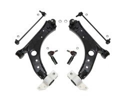 SET OF CONTROL ARMS CONNECTORS ENDS AUDI A3 8P OCTAVIA ALTEA GOLF 5 MS