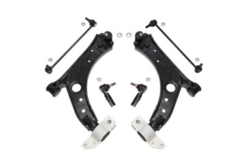 SET OF CONTROL ARMS CONNECTORS ENDS AUDI A3 8P OCTAVIA ALTEA GOLF 5 MS