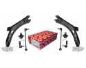 SET OF CONTROL ARMS CONNECTORS ENDS AUDI A3 8P OCTAVIA ALTEA GOLF 5 MS Catalog number of the part 36865 KIT MS