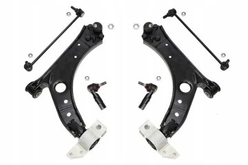 SET OF CONTROL ARMS CONNECTORS ENDS AUDI A3 8P OCTAVIA ALTEA GOLF 5 MS Car type cargo vans passenger cars