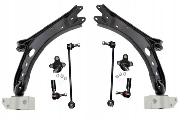 SET OF CONTROL ARMS CONNECTORS ENDS AUDI A3 8P OCTAVIA ALTEA GOLF 5 MS Installation side front left front