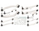 SET OF CONTROL ARMS CONNECTORS FRONT AUDI A4 B7 FEBI BILSTEIN SCREWS EAN GTIN 4027816394044