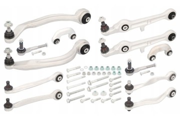 SET OF CONTROL ARMS CONNECTORS FRONT AUDI A4 B7 FEBI BILSTEIN SCREWS EAN GTIN 4027816394044