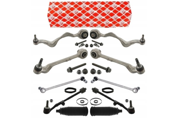 SET OF CONTROL ARMS TERMINAL CONNECTORS FRONT BMW 1 E81 E87 BMW 3 E90 E91