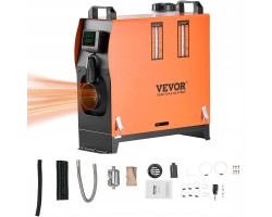 Parking heater Vevor 8 kW 12 24 V with remote control low fuel consumption