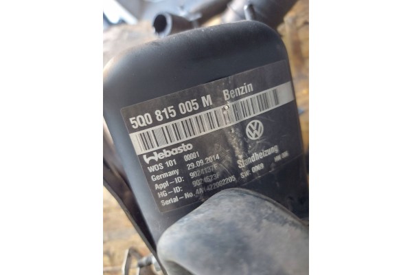 VW GOLF VII PARKING HEATER WEBASTO 5Q0815005M Car type passenger cars