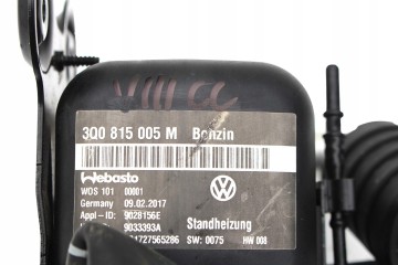 VW ARTEON WEBASTO HEATING 3Q0815005M PARKING 1 5 TSi petrol 3Q0 815 0 Catalog number of the part bt cars 27575
