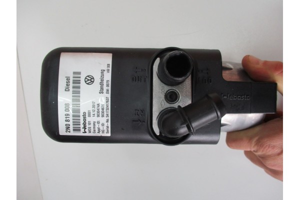Webasto VW CRAFTER 2N0 2N0819008 17 years old Part manufacturer Webasto
