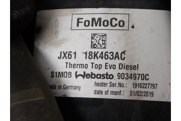 Calefactor estacionario Webasto JX61-18K463-AC para Ford Focus MK4 IV 