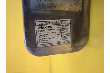Calefactor estacionario Webasto 7L6815071 Volkswagen Touareg 5kW 12V 2