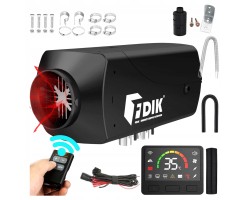 Oil Stop Heating 2kW 24V Diesel Heater LCD Blower Remote Control
