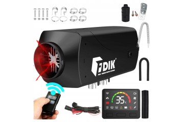 Oil Stop Heating 2kW 24V Diesel Heater LCD Blower Remote Control