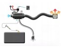 Calefactor estacionario diésel Oil Stop Heating 2kW 24V con pantalla 