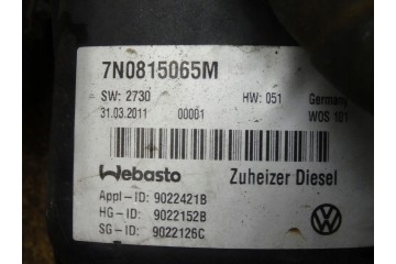 Calefactor Webasto VW Sharan 7N / Seat Alhambra 7N 2010-2020