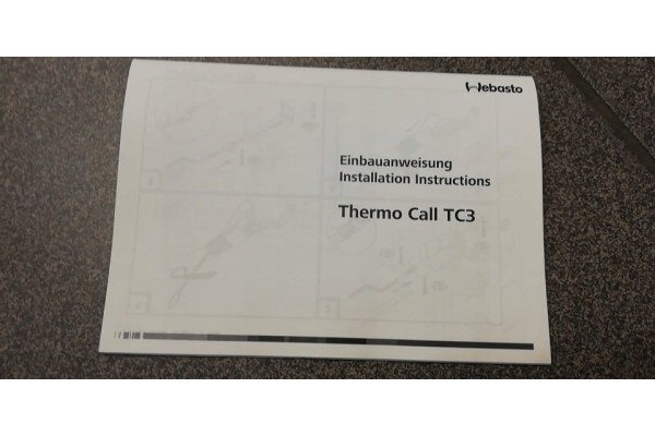 WEBASTO THERMO CALL TYPE TC3 CONTROLLER NEW ORIGINAL Car type 4x4 SUV buses trucks cargo vans RVs passenger cars