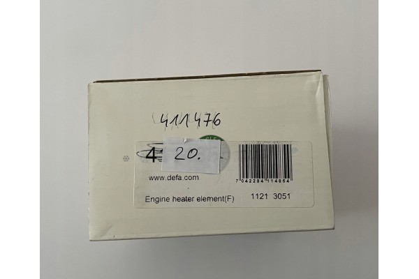 DEFA Engine heater 411476 MERCEDES W205 C218 Catalog number of the part 411476