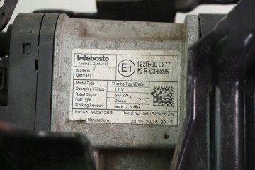 Calefactor estacionamiento Webasto para Skoda Superb 1K0815005MP 90261