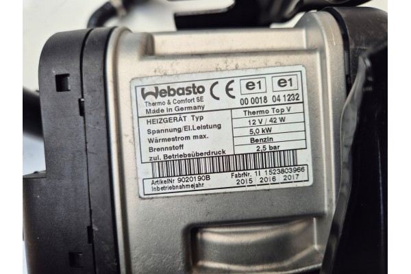 Calefactor estacionario Webasto Thermo Top V VW Jetta 5C0815005F
