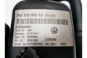 Webasto Thermo Top VEVO VW Sharan 7N 7N0815065AD Product weight with unit packaging 8 kg