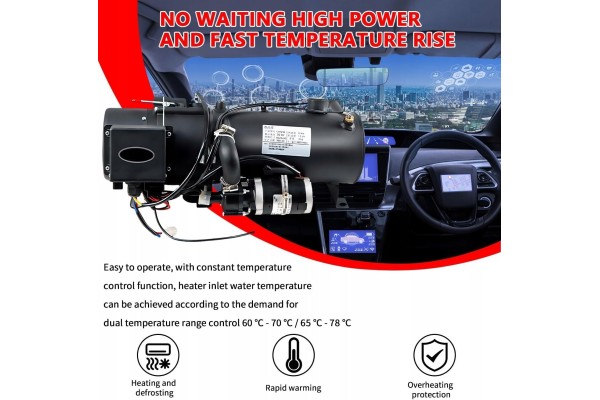 12V 10KW Hydronic Diesel Water Heater for Engine and Cabin Catalog number of the part 00