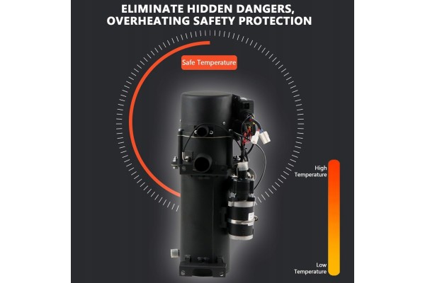 12V 10KW Hydronic Diesel Water Heater for Engine and Cabin Car type passenger cars