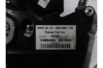 Calefactor de estacionamiento Webasto Thermo Top EVO Diésel para BMW 