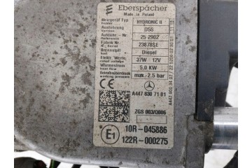 Mercedes Benz Vito Viano W447 Parking heater Webasto A4478307101 Product weight with unit packaging 12 kg