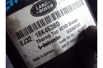 Webasto Thermo Top Vevo para Range Rover Evoque 2011-