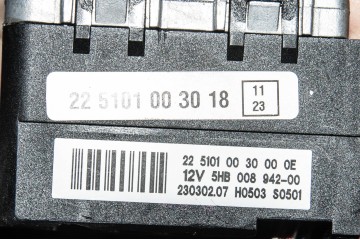 WEBASTO AIRTRONIC CONTROLLER 12V 5HB 225101003018 Catalog number of the part 225101003018 225101003000