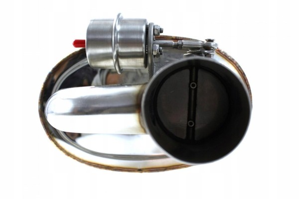 Active silencer with throttle TurboWorks 2 75 inch 70mm Product weight with unit packaging 11 819 kg