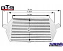 INTERCOOLER TURBOWORKS MITSUBISHI LANCER EVOLUTION 7 8 9 2 0T PIPING KIT Version European