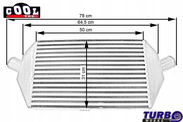 INTERCOOLER TURBOWORKS MITSUBISHI LANCER EVOLUTION 7 8 9 2 0T PIPING KIT Version European