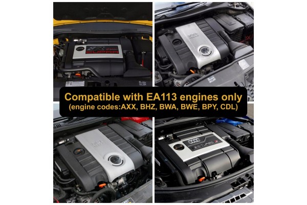 INTAKE SYSTEM AUDI A3 S3 8P GOLF V VI GTI R CUPRA R 70MM RAMAIR Quality of parts according to GVO Z replacement