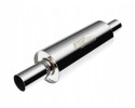 ROUND THROUGH SILENCER FMIC PRO 425MM 76 76MM Quality of parts according to GVO Z replacement