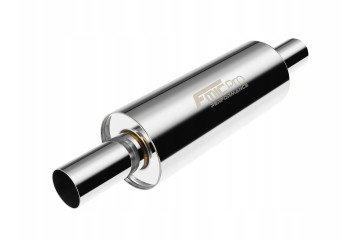 ROUND THROUGH SILENCER FMIC PRO 425MM 76 76MM Quality of parts according to GVO Z replacement