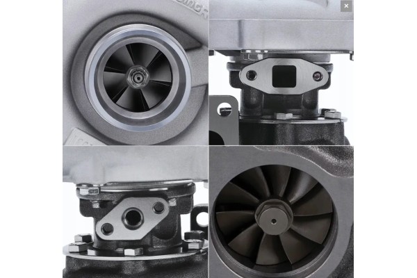 T04E T03 T04 AR 57 Turbocharger TURBINE flange T3 T4 TURBO Car type passenger cars