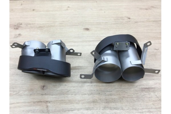 Silencer Tip Inlet 165mm Outlet 190mm For Audi RS7 RS5 B8 RS6 C7 C8 Catalog number of the original 122mm 122 OKRAGY WOKNO OBEJMA