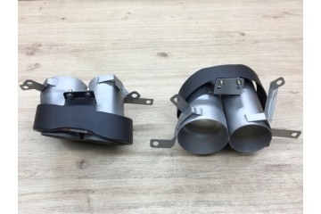 Silencer Tip Inlet 165mm Outlet 190mm For Audi RS7 RS5 B8 RS6 C7 C8 Catalog number of the original 122mm 122 OKRAGY WOKNO OBEJMA
