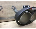 Silencer Tip Inlet 165mm Outlet 190mm For Audi RS7 RS5 B8 RS6 C7 C8 Installation side rear