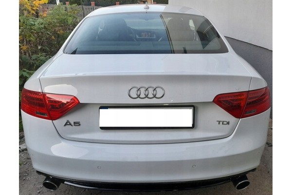 Silenciador deportivo de escape para AUDI A5 A4 B8 4x90mm