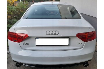 Silenciador deportivo de escape para AUDI A5 A4 B8 4x90mm