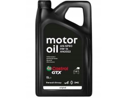 Engine oil CASTROL GTX 0W16 AN2022 5L RENAULT DACIA ASO OE