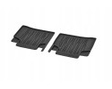 ORIGINAL RUBBER RUGS REAR MERCEDES BENZ EQS V297 BLACK WITH CODE 223