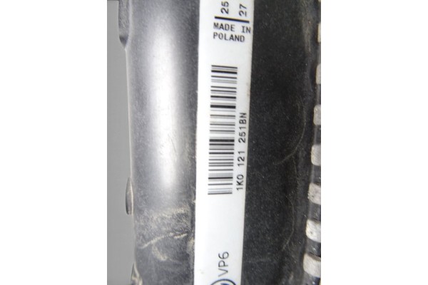 1K0121251BN RADIADOR AGUA AUDI A3 SPORTBACK (8PA)