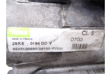 9645100680 MOTOR ARRANQUE PEUGEOT 307 BERLINA (S2)